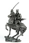 Samurai with naginata 54mm tin figures