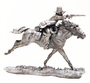 Wild West Cowboy 54mm tin miniature