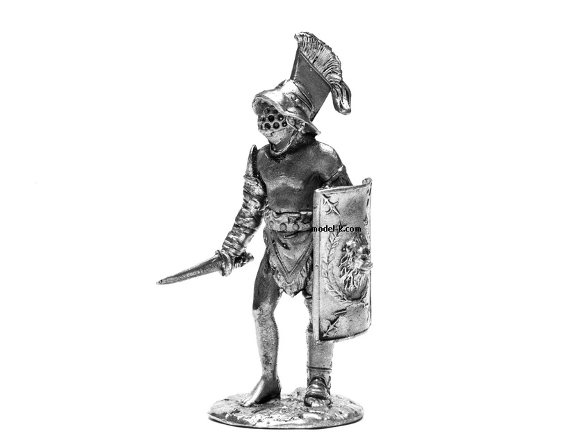 1:32 Scale Metal Figure of  Thracian gladiator