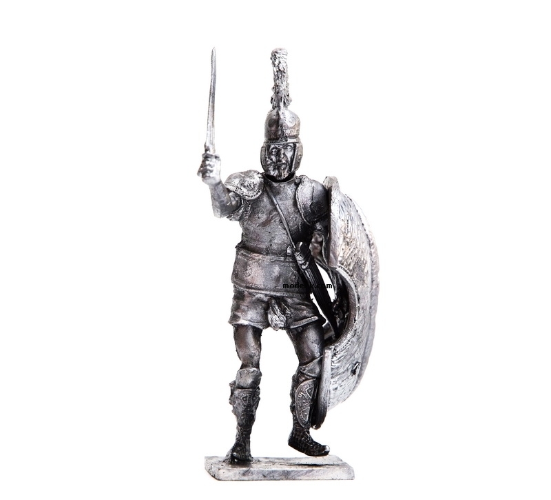 54mm tin figurine Trojan Hoplite