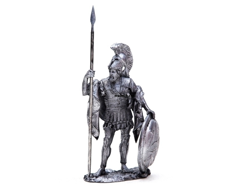 54mm tin figurine Athenian hoplite 1:32 Scale