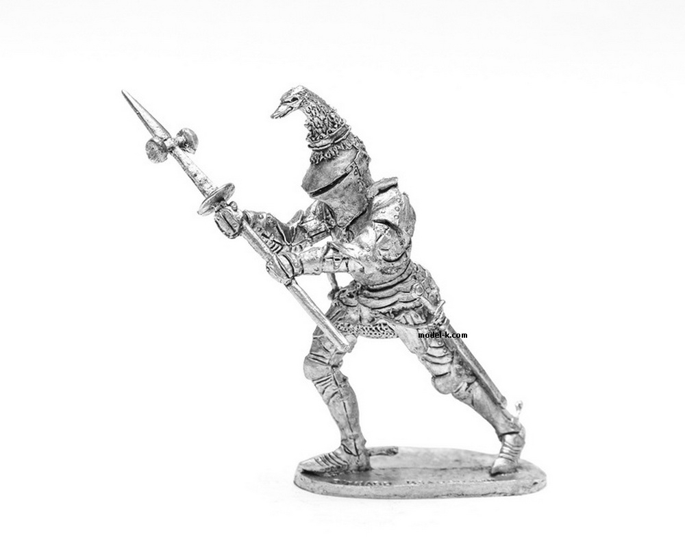 54mm Tin Castings Figurine of Richard de Beauchamp
