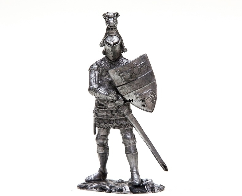1:32 tin figurine Hugo Kalvli. Sheriff of Calais 54mm