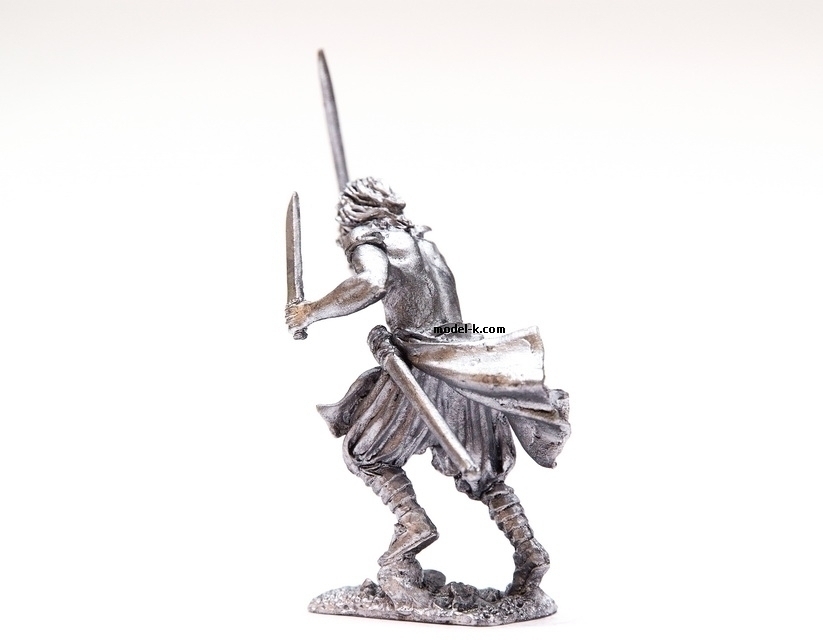 figure IX-X centuries Berserk-bodyguard 54 mm Tin soldier