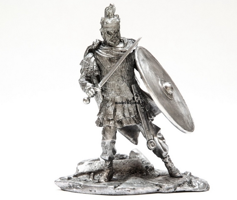 tin 90mm LA04 Roman Decurion 3rd Century AD Metal Figurine 