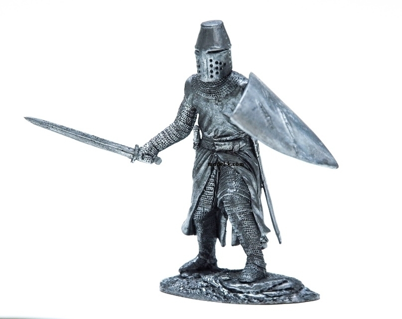 75mm Scale Figure of Teutonic Knigh