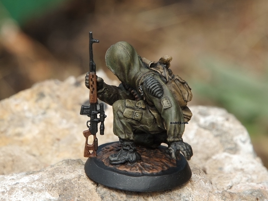 CLEAR SKY 1:32 tin 54mm STALKER 2 Shadow of Chernobyl S.T.A.L.K.E.R