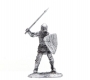 tin 54mm metal castings of metal figure Knight with axe