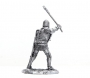 tin 54mm metal castings of metal figure Knight with axe