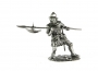 1:32 tin soldier England. Infantryman. Hundred Years War 54mm