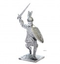 Burgundian knight metal figurine 54mm