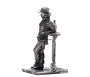 54mm Figurine, 20 century, Wild West, Buffalo Bill , tin, figure, metal sculpture, white metal castings