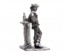 54mm Figurine, 20 century, Wild West, Buffalo Bill , tin, figure, metal sculpture, white metal castings