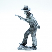 Metal Figurine of the Cowboy tin 54mm figure